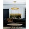 Cwi Lighting Guadiana 24 in LED Satin Gold Chandelier 1246P24-602-A - alternate 6